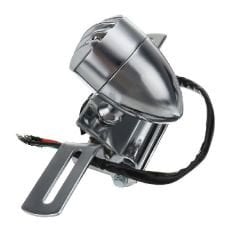 Chopper Cafe Racer Bobber Vintage Arka Stop Metal Krom Izgaralı