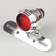 Chopper Cafe Racer Bobber Vintage Arka Stop Metal Krom