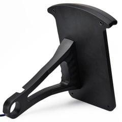 Chopper Cafe Racer Bobber Vintage Yan Stop Plakalık Dikey Model Siyah Renk