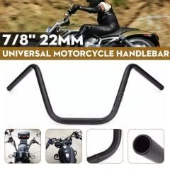 Chopper Cafe Racer Gidon/Direksiyon 22mm Siyah Renk