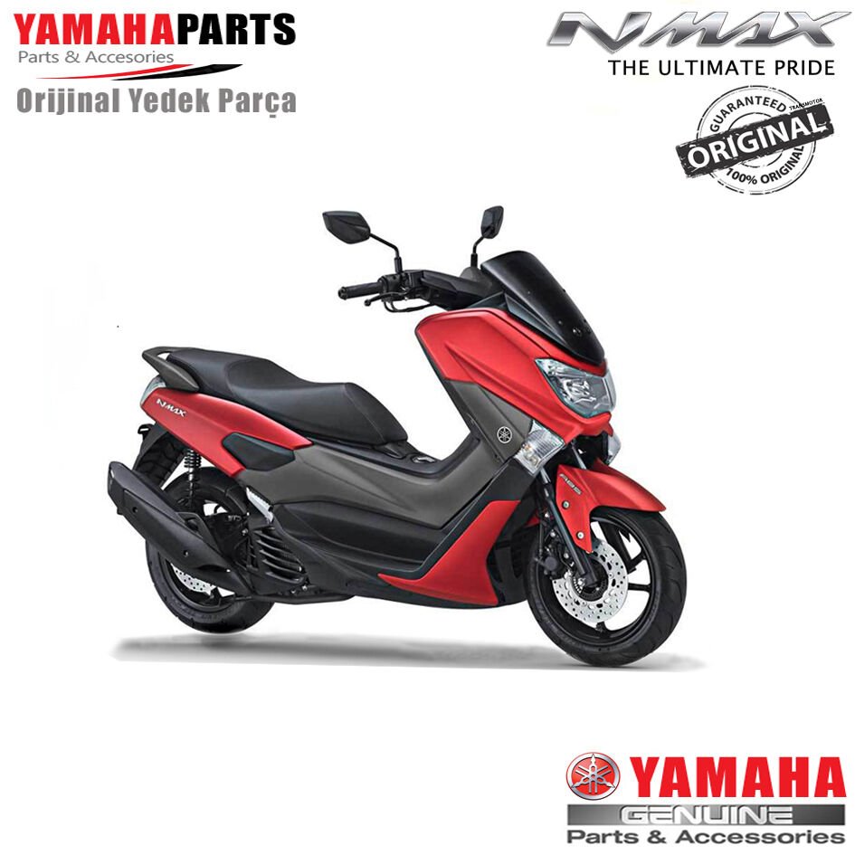 Yamaha NMAX 125/155 2015-2020 Orijinal 9 Parça Mat Kırmızı Grenaj Seti