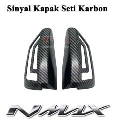 Yamaha Nmax 125/155 2021-2024 Sinyal Karbon Kapak Seti