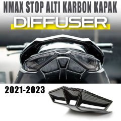 Yamaha Nmax 125/155 2021-2024 Modifiye Stop Altı Kapak Karbon Diffuser