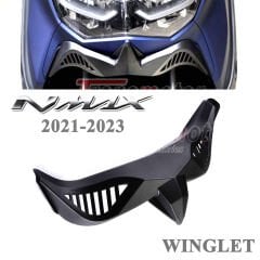 Yamaha Nmax 125/155 2021-2024 Winglet Spoyler Mat Siyah Aksesuar