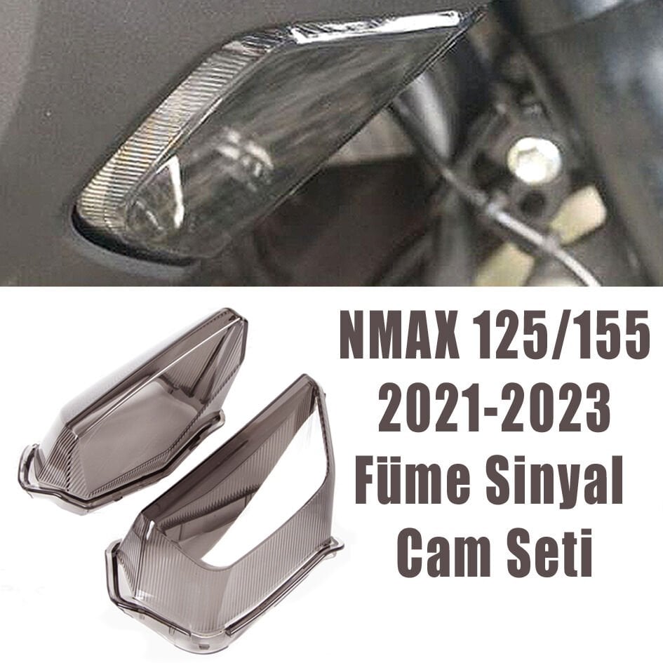Yamaha Nmax 125/155 2021-2024 Sinyal Camı Set Sağ Sol