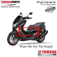 Nmax 125/155 2015-2020 Orijinal Depo Altı Sol Yan Kapak Koyu Gri Füme
