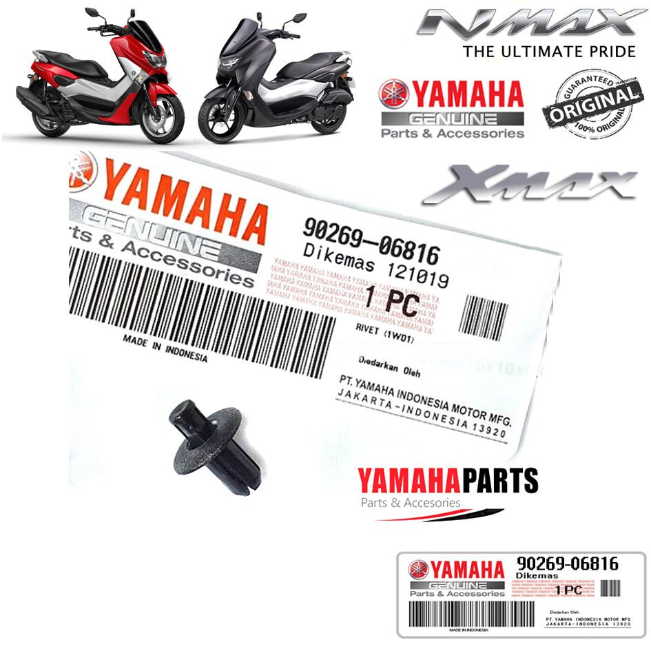 Orijinal Nmax 125/155 Xmax 125-250-300 Plastik Perçin Pim Rivet
