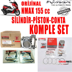 Yamaha NMAX 155 2015-2020 Orijinal Silindir Piston Segman Conta Seti