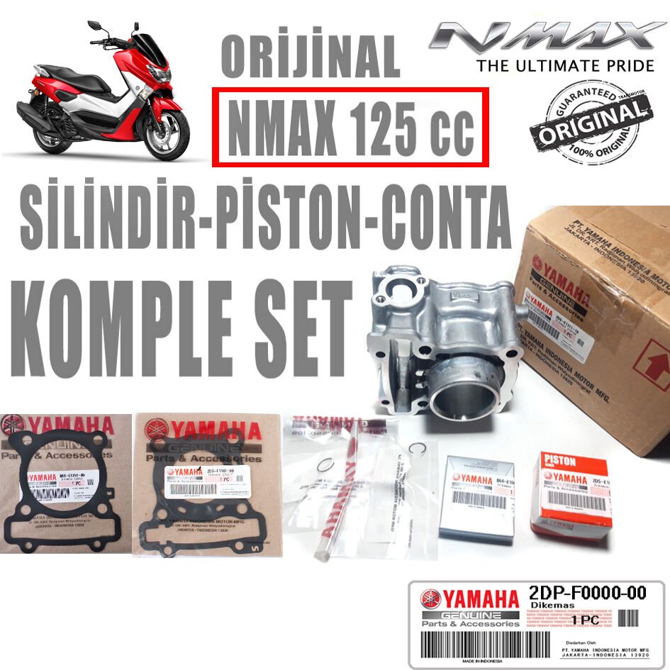 Nmax 125 2015-2020 Orijinal Komple Silindir Piston Segman Conta Seti