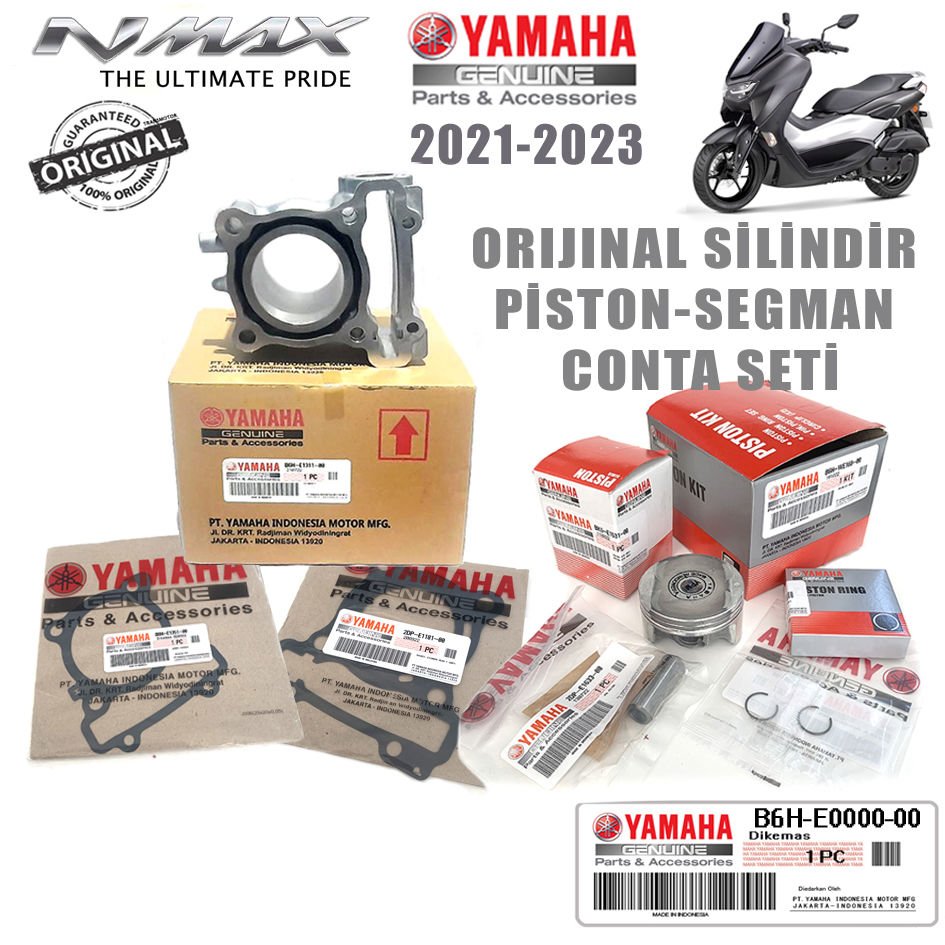 Nmax 155 2021-2024 Orijinal Silindir Piston Segman Conta Seti