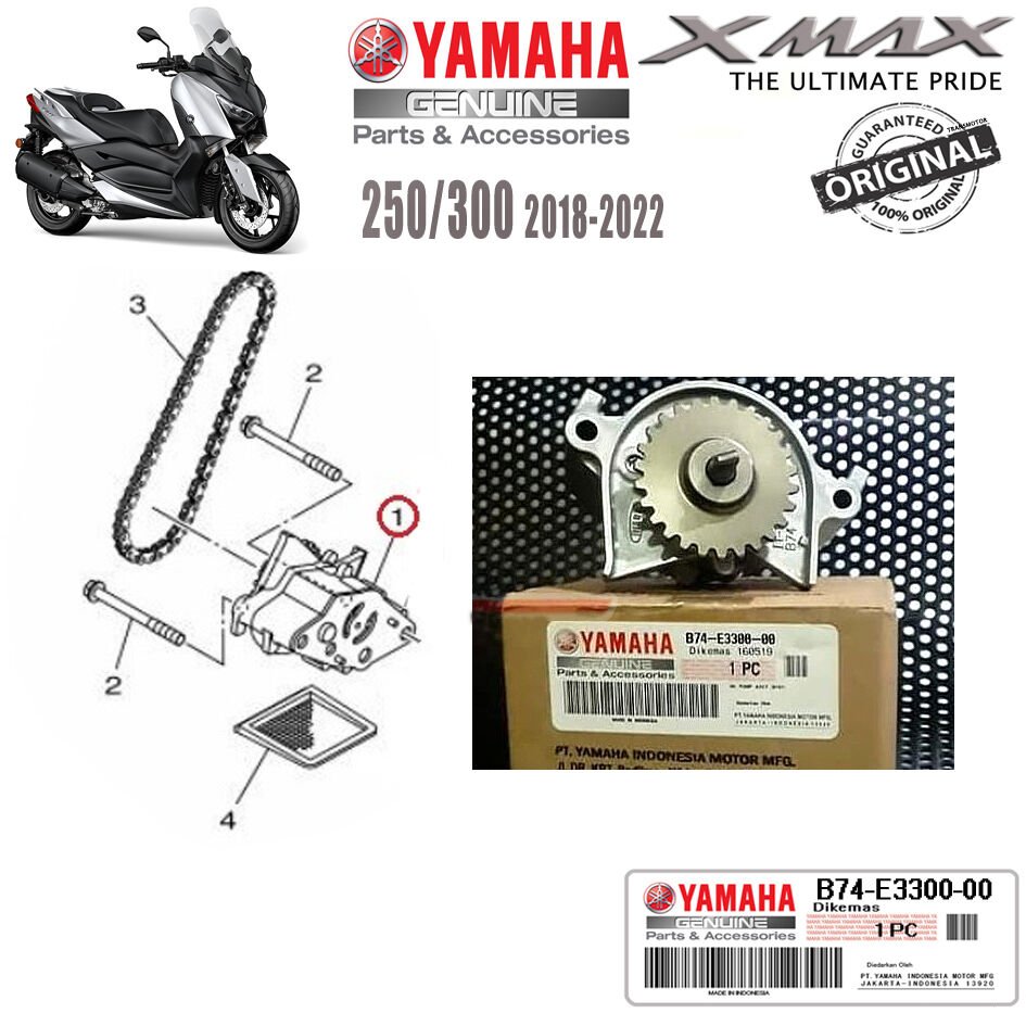Xmax 250/300 2018-2025 Orijinal Yağ Pompası