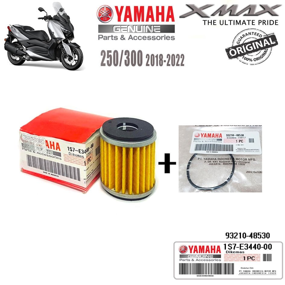 Xmax 250/300 2018-2022 Orijinal Yağ Filtre Ve Conta Seti