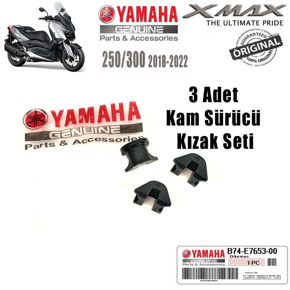 Xmax 250/300 2018-2024 Orijinal Kam Sürücü Kızak Seti