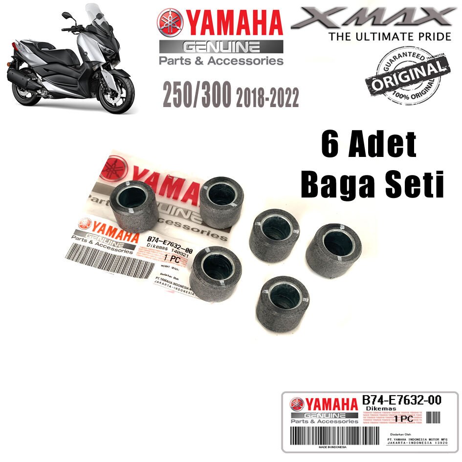 Xmax 250/300 2018-2024 Orijinal Baga Ağırlık Seti