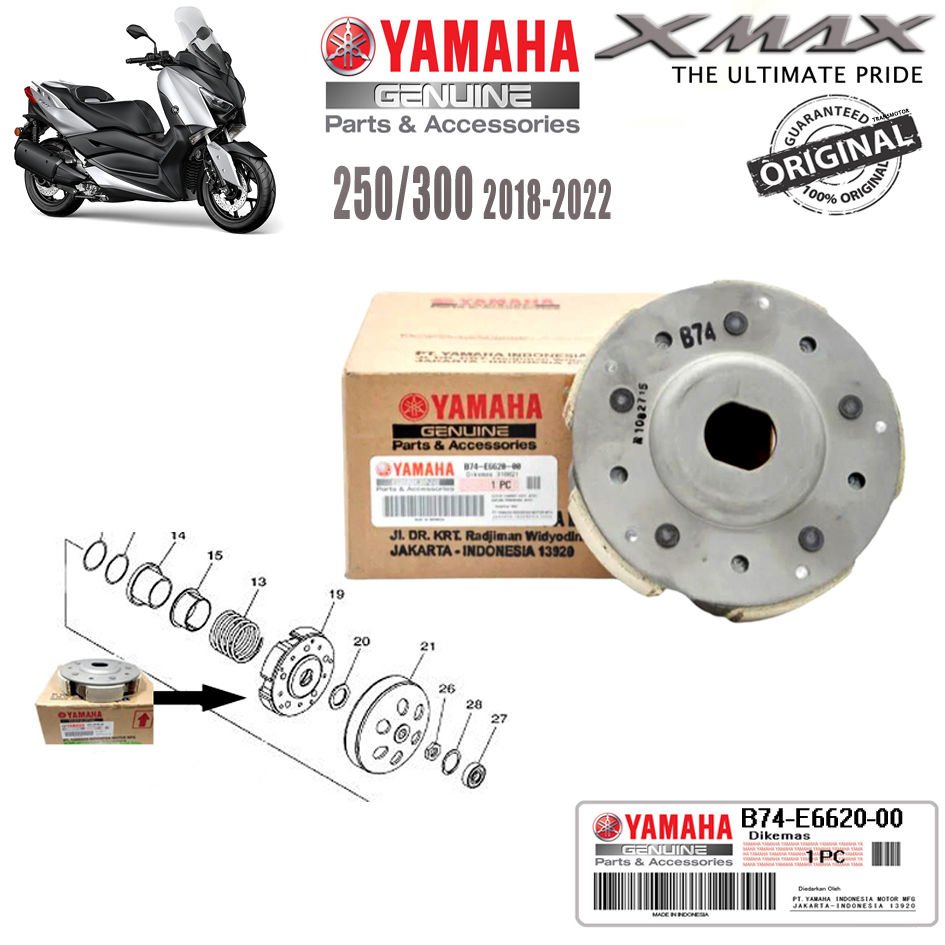 Xmax 250/300 2018-2024 Orijinal Debriyaj Balatası