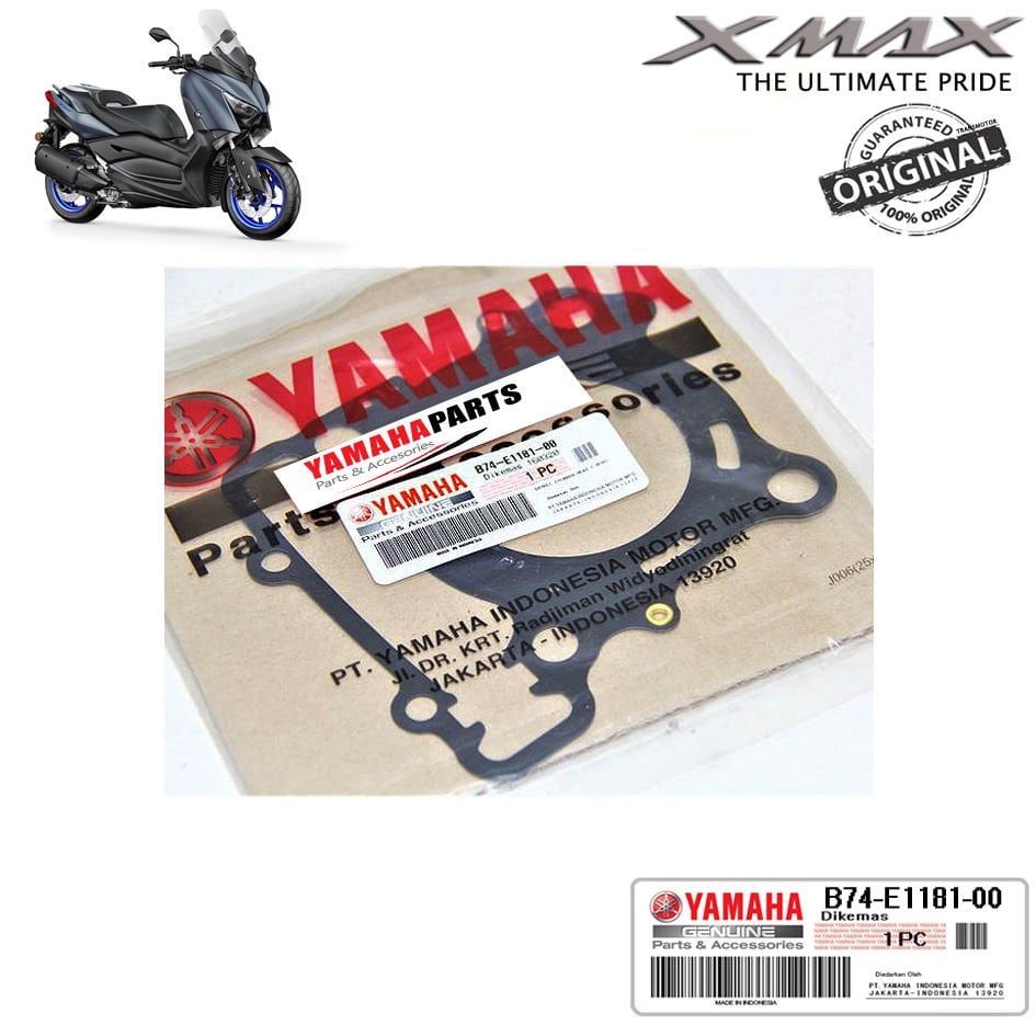 Xmax 250/300 2018-2024 Orijinal Silindir Üst Conta