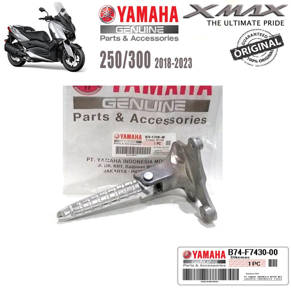 Xmax 250/300 2018-2024 Orijinal Sol Arka Yolcu Basamak Komple