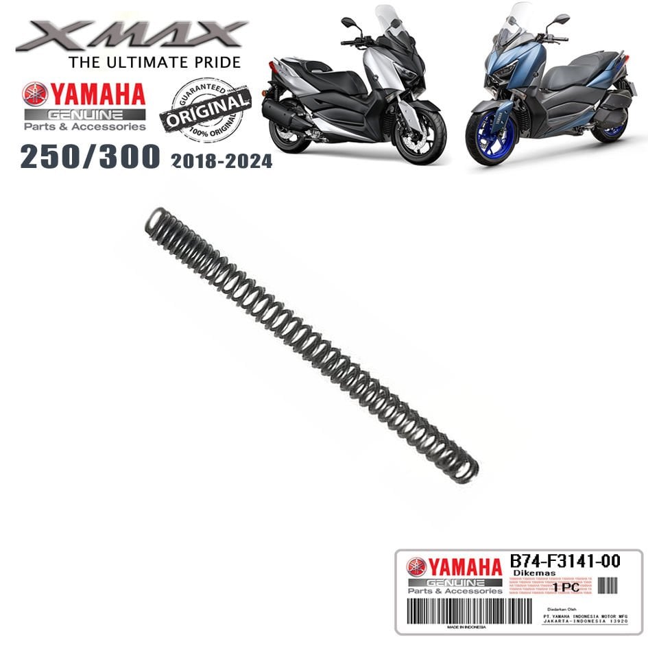 Orijinal XMAX TECHMAX IRONMAX 250/300 2018-2024 Amortisör Yayı