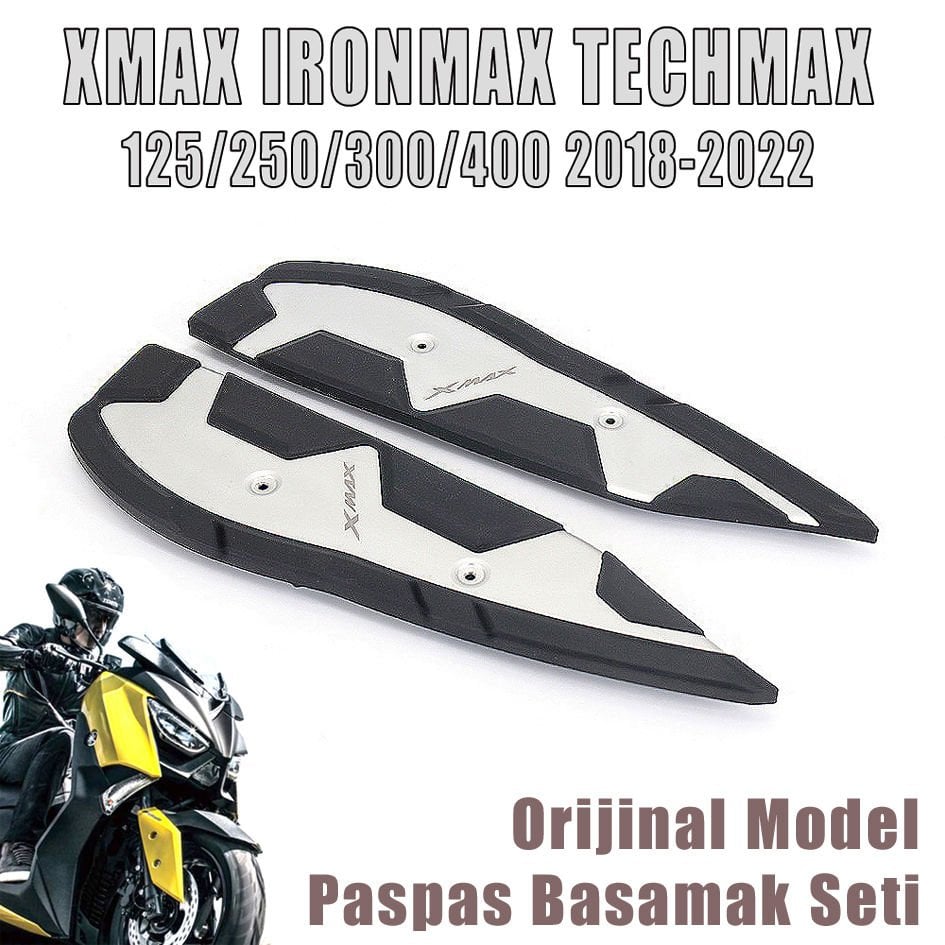 Xmax Ironmax Techmax 125-250-300-400 2018-2022 Alt İkili Paspas Basamak Seti
