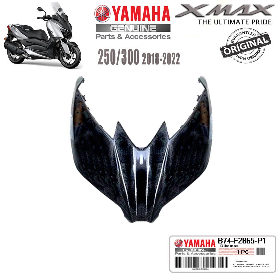 Xmax 250/300 2018-2022 Orijinal Far Üstü Panel Parlak Siyah