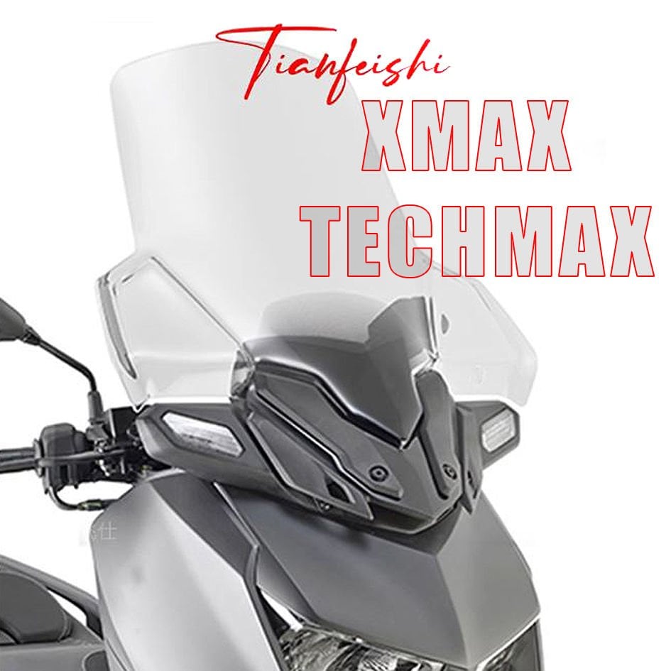 Yamaha Xmax Techmax 250-300 2024-2025 Orijinal Model Uzun Tur Camı 73 cm