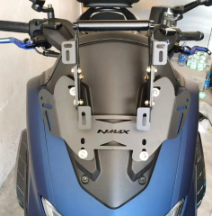 Nmax 125/155 2021-2024 Katlanır Ayna-Telefon Tutucu Bar Seti + Ayna Kapatma Vidası Hediye