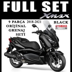 Xmax 125/250/300/400 2018-2023 Orijinal Grenaj Seti Füme Koyu Gri