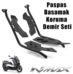 Nmax Techmax 125/155 2025-2026 Paspas Basamak Koruma Demir Seti