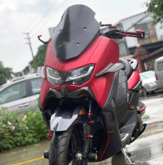 Nmax 125/155 2021-2024 Kanat Spoyler Aksesuar Kanat Seti Mat Siyah