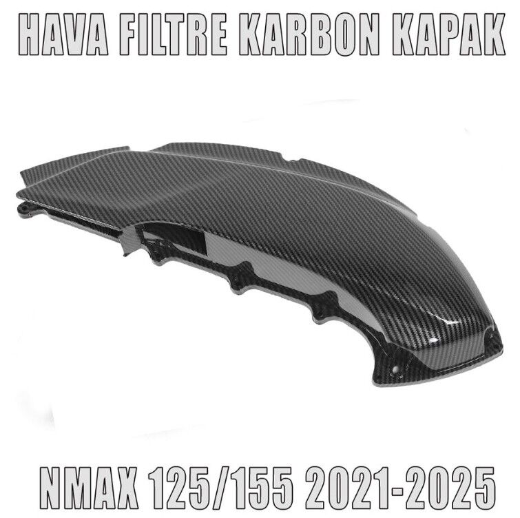Nmax 125/155 2021-2026 Hava Filtre Karbon Kapak