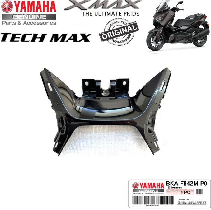 Orijinal XMAX TECHMAX 2023-2024 Kontak Alt Kapak Parlak Siyah
