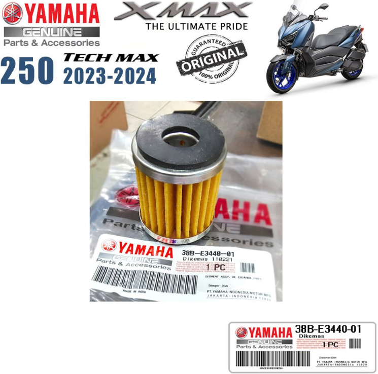 Orijinal XMAX 250 TECHMAX 2023-2024 Yağ Filtresi
