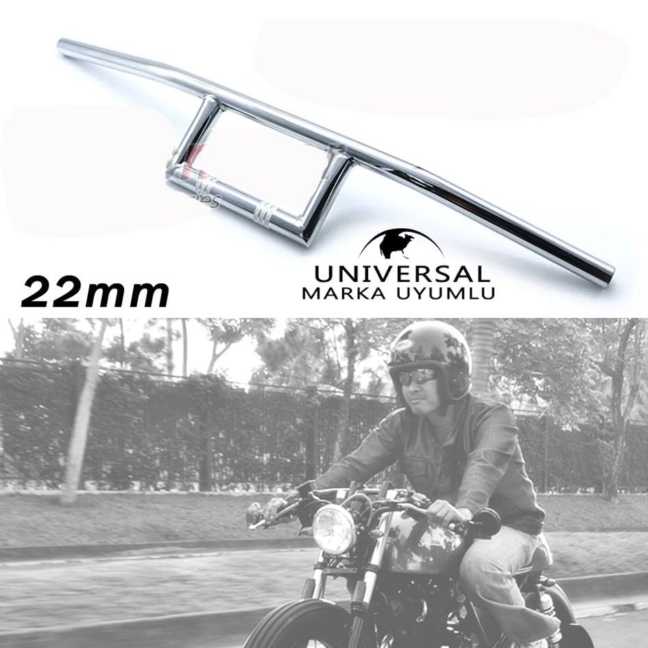 Chopper Cafe Racer Gidon/Direksiyon 22mm