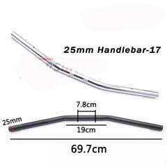 Chopper Cafe Racer Gidon/Direksiyon 25mm