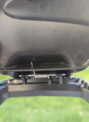 Nmax 125 Techmax  2025 Yeni Kasa Sol Torpido Kapak Yaylı Sistem Turbo Logo