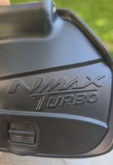 Nmax 125 Techmax  2025 Yeni Kasa Sol Torpido Kapak Yaylı Sistem Turbo Logo