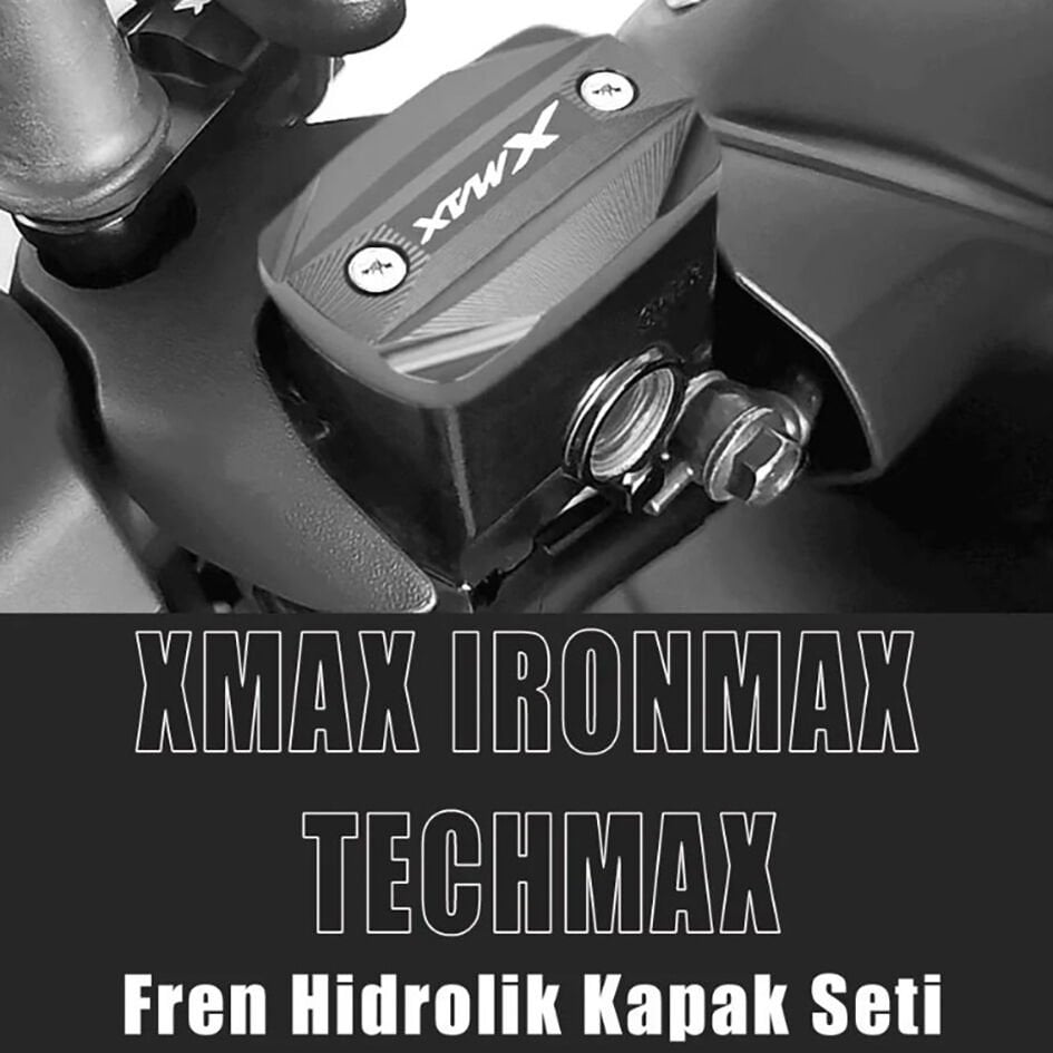 Xmax Ironmax Techmax 125/250/300 2018-2025 Fren Hidrolik Yağ Kapak Seti