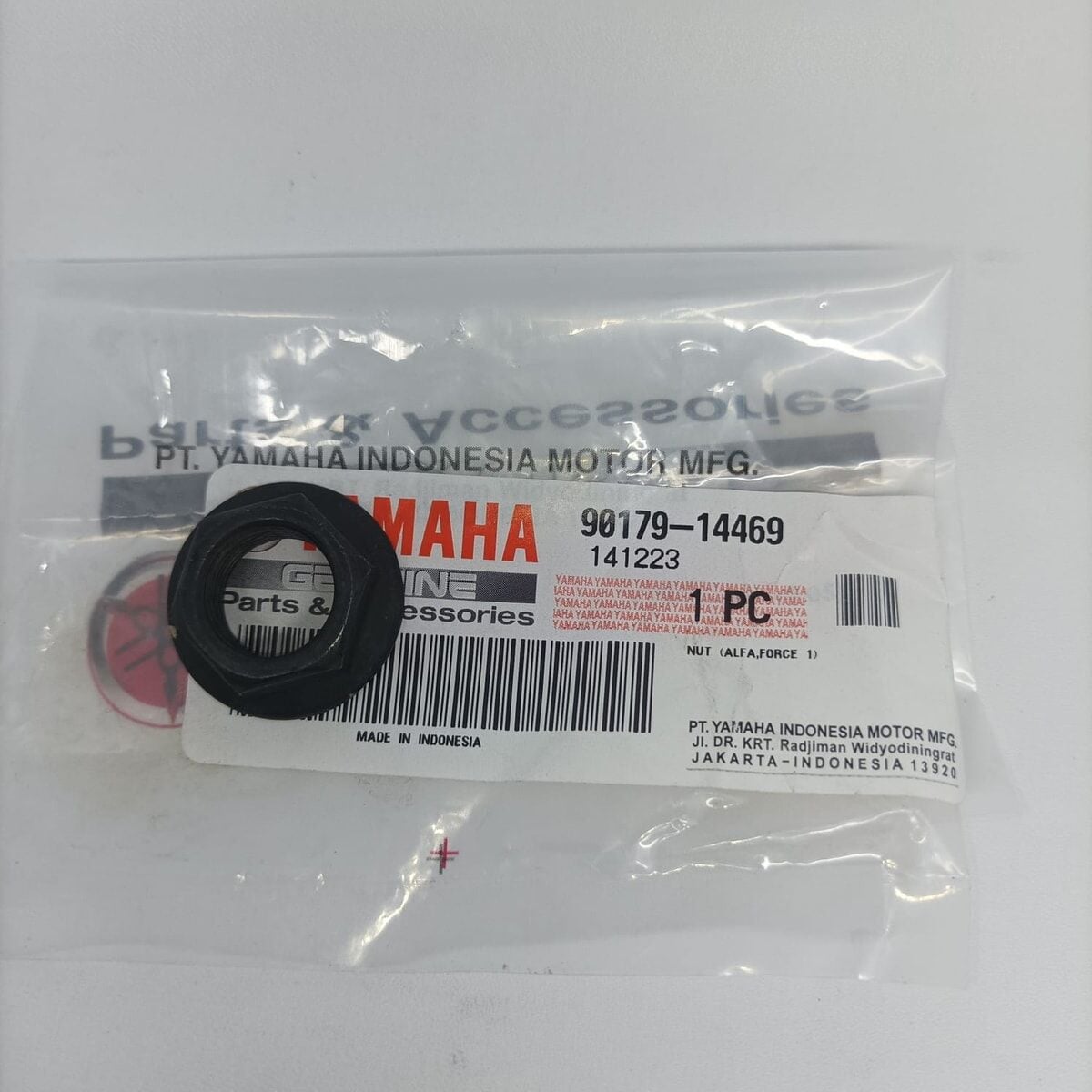 Orijinal Xmax Ironmax Techmax 2014-2017 Ön Varyatör Somunu