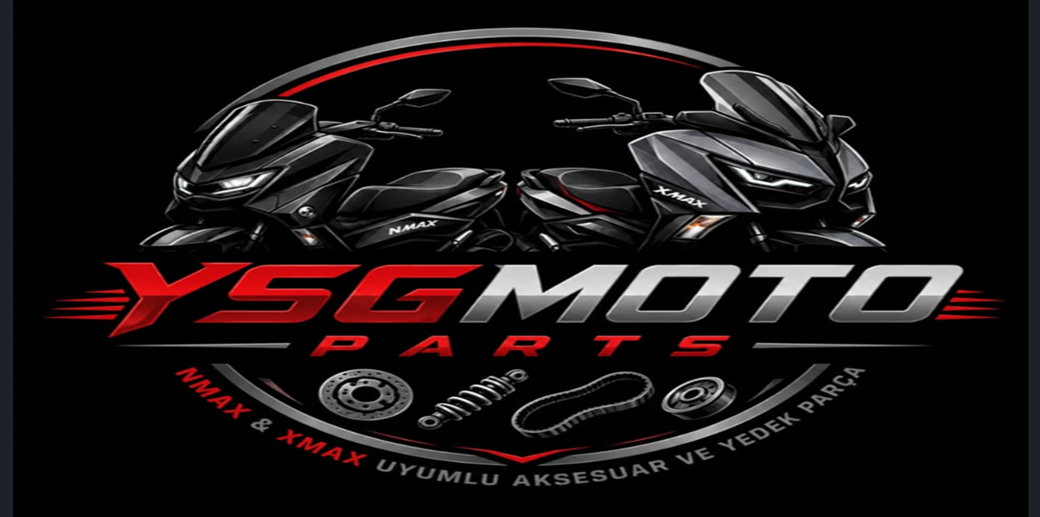 Yamaha NMAX XMAX Sissybar Orijinal Logo Amblem